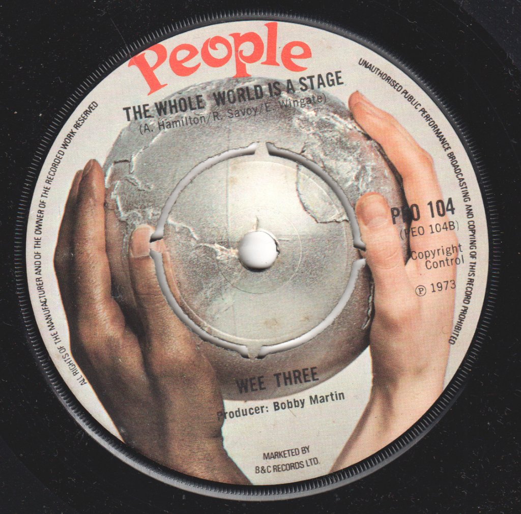 Wee Three - Get On Board - 7 Inch