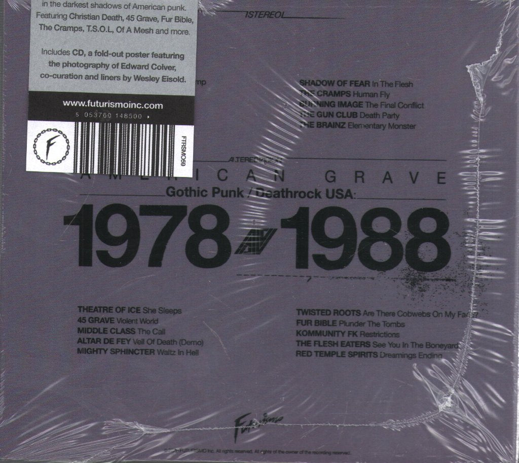 Various Artists - Amerivan Grave (Gothic Punk / Deathrock 1978-1988 - Cd