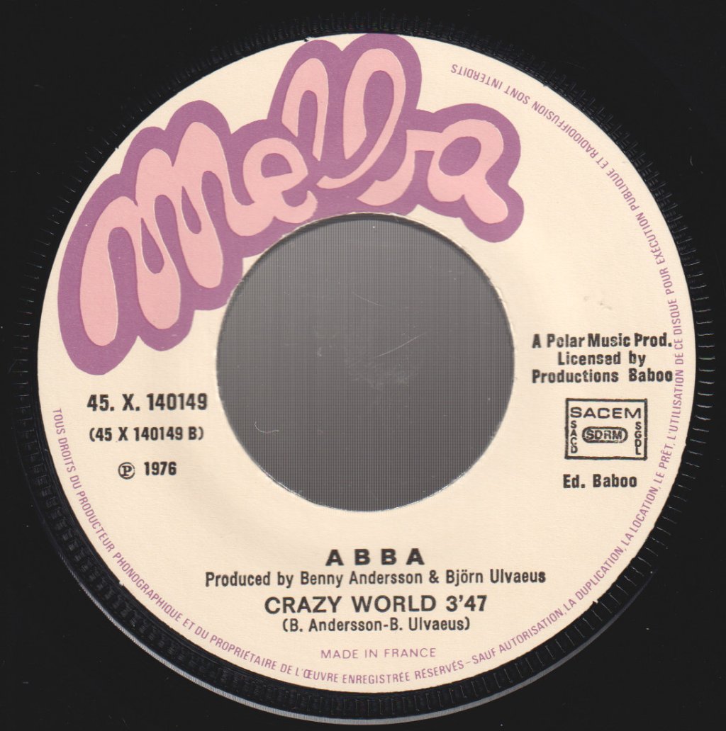 ABBA - Money Money Money - 7 Inch