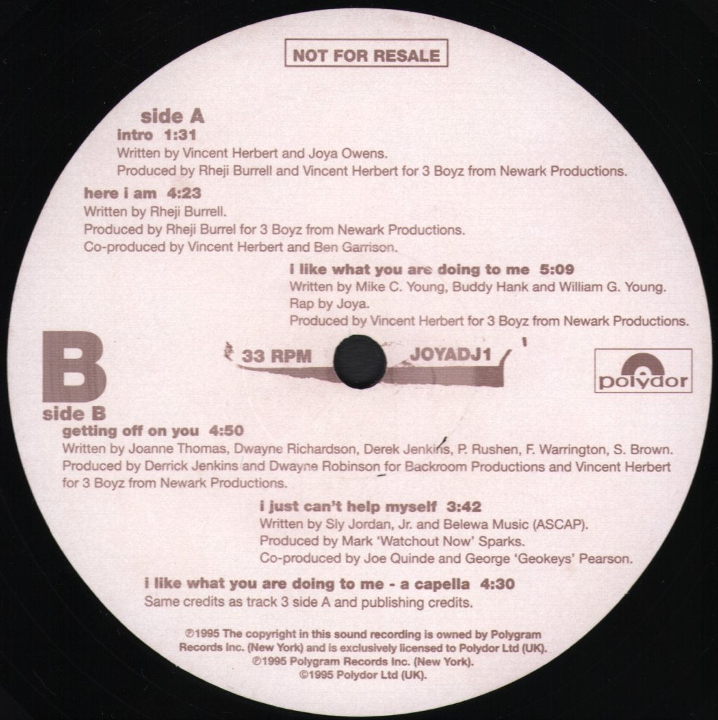 Joya - Here I Am - 12 Inch