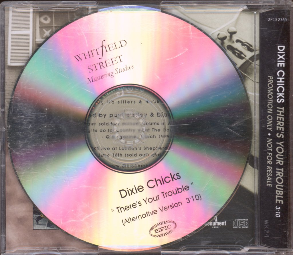 Dixie Chicks - There's Your Trouble - Cdr