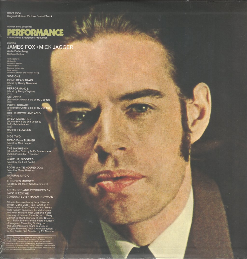 Performance - Original Motion Picture Sound Track - Lp