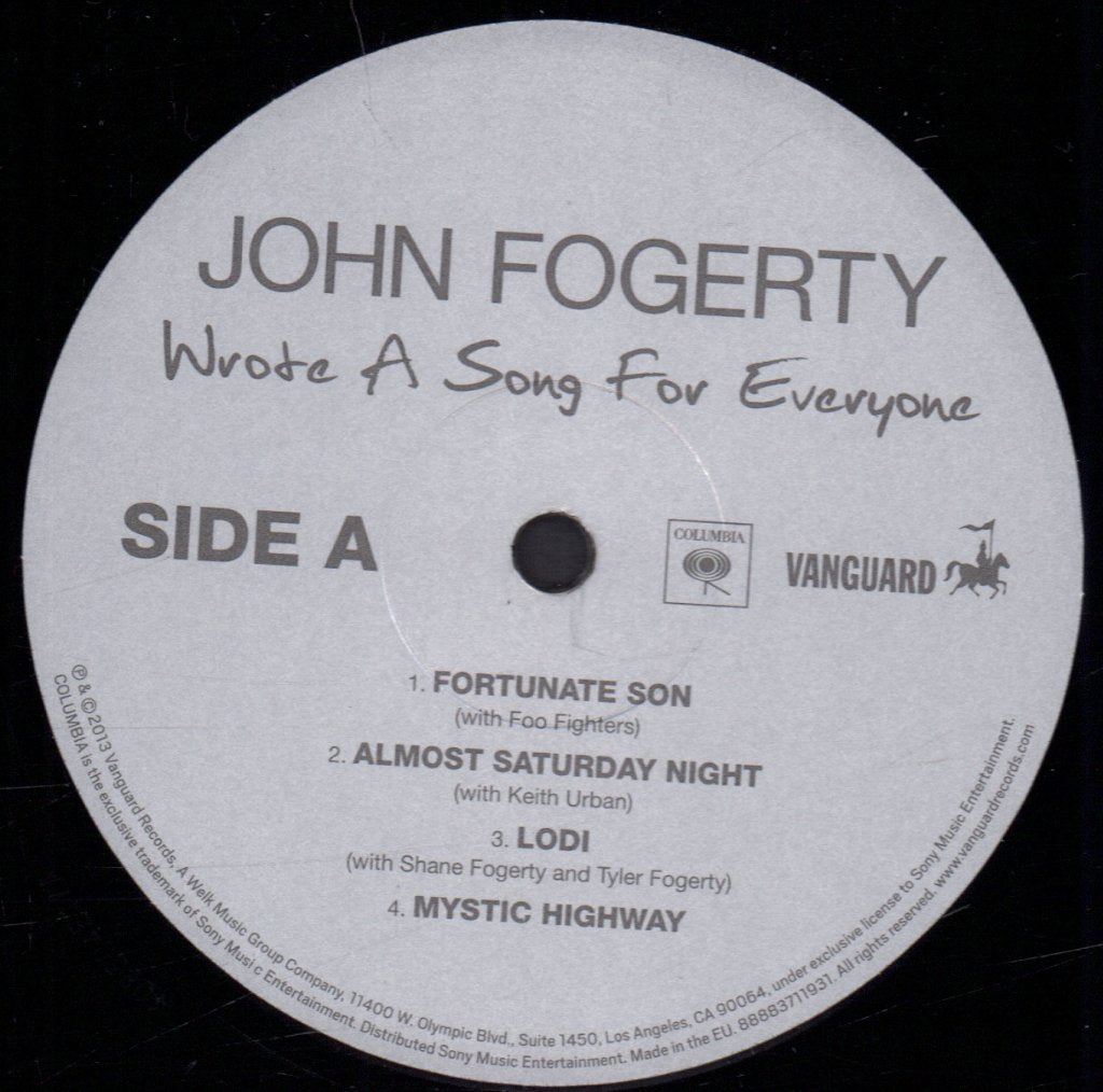 John Fogerty - Wrote A Song For Everyone - Double Lp
