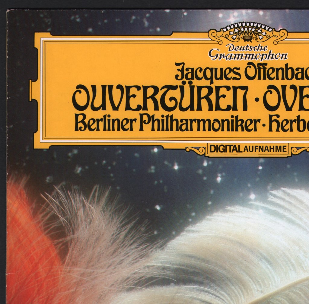 Herbert Von Karajan / Berliner Philharmoniker - Jacques Offenbach Ouverturen - Lp