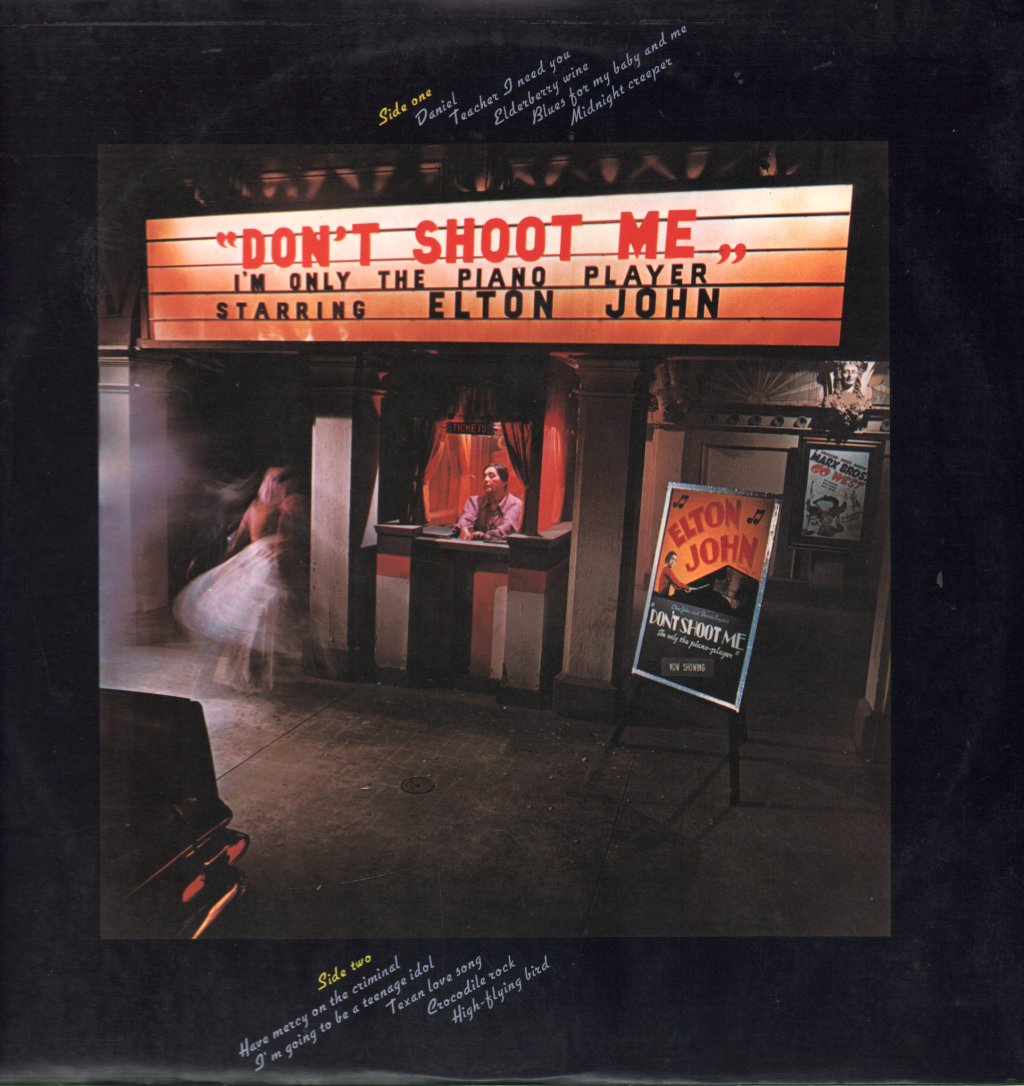 Elton John - Don't Shoot Me I'm Only The Piano Player - Lp