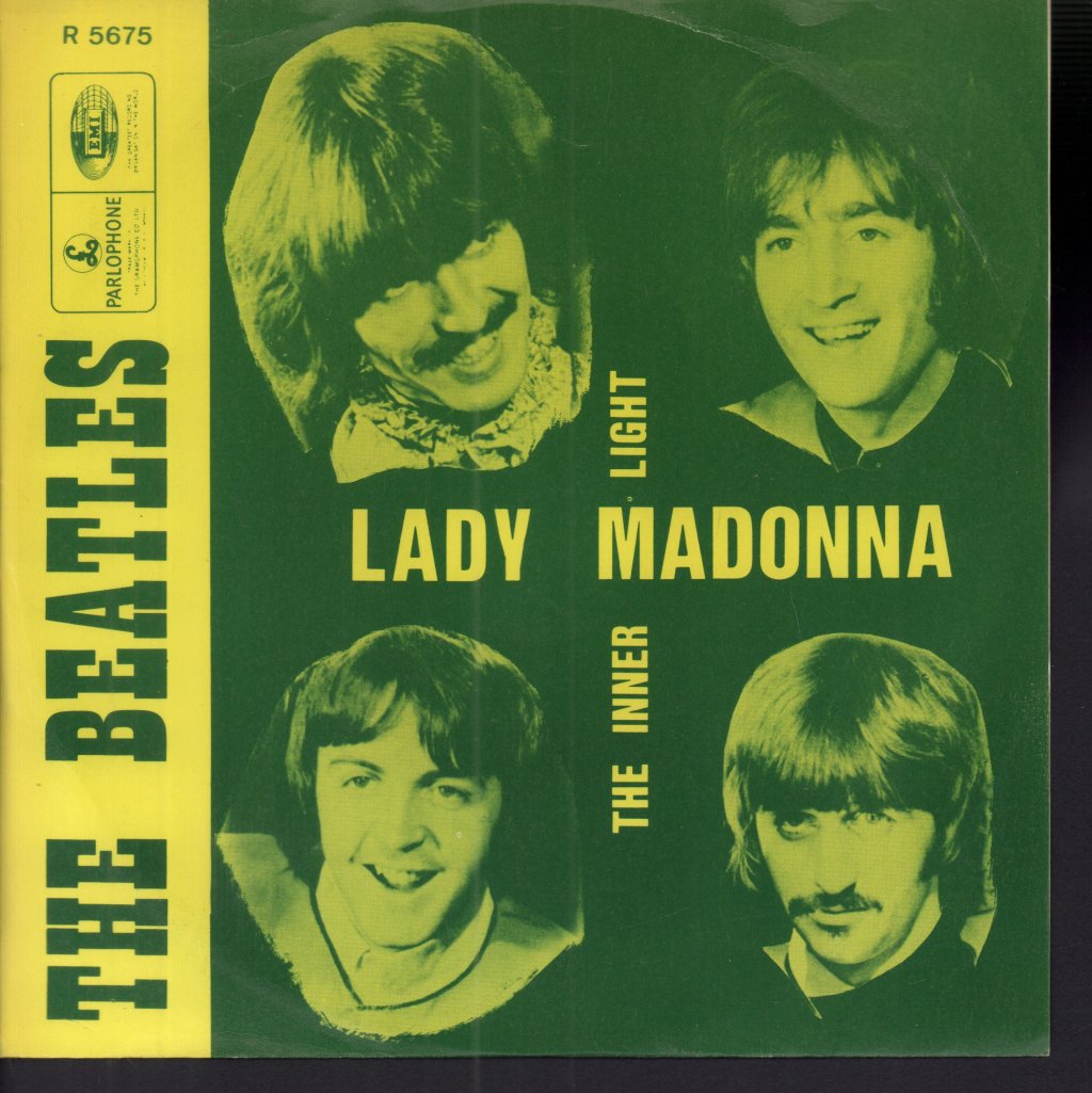 Beatles - Lady Madonna - 7 Inch