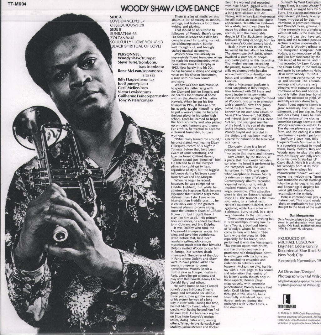 Woody Shaw - Love Dance - Lp
