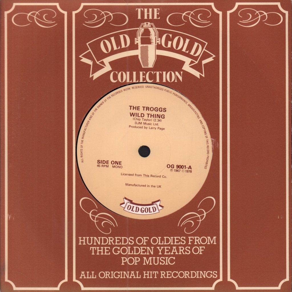 Troggs - Wild Thing - 7 Inch