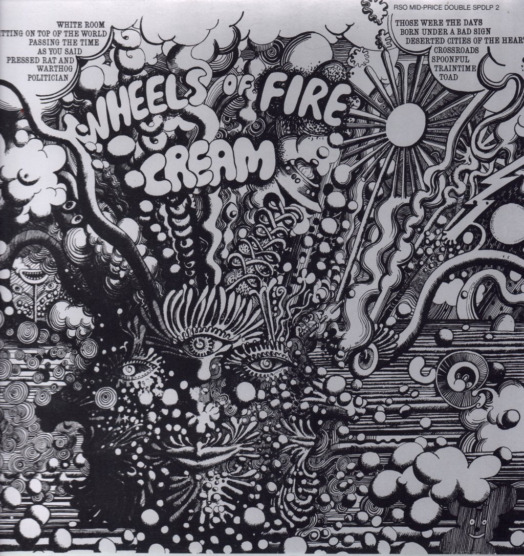 Cream - Wheels Of Fire - Double Lp