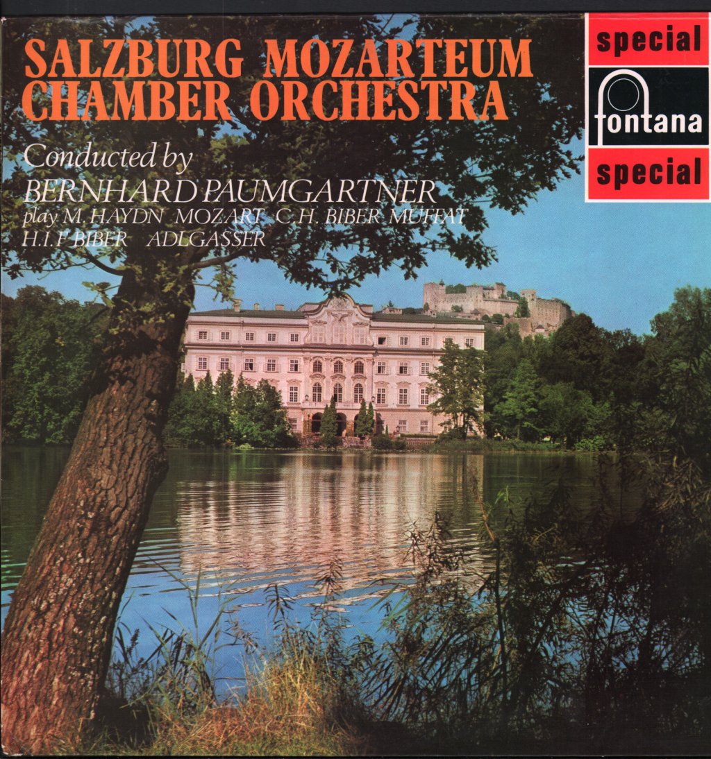 Salzburg Mozarteum Chamber Orchestra / Bernhard Paumgartner - Instrumental Music From Salzburg - Lp