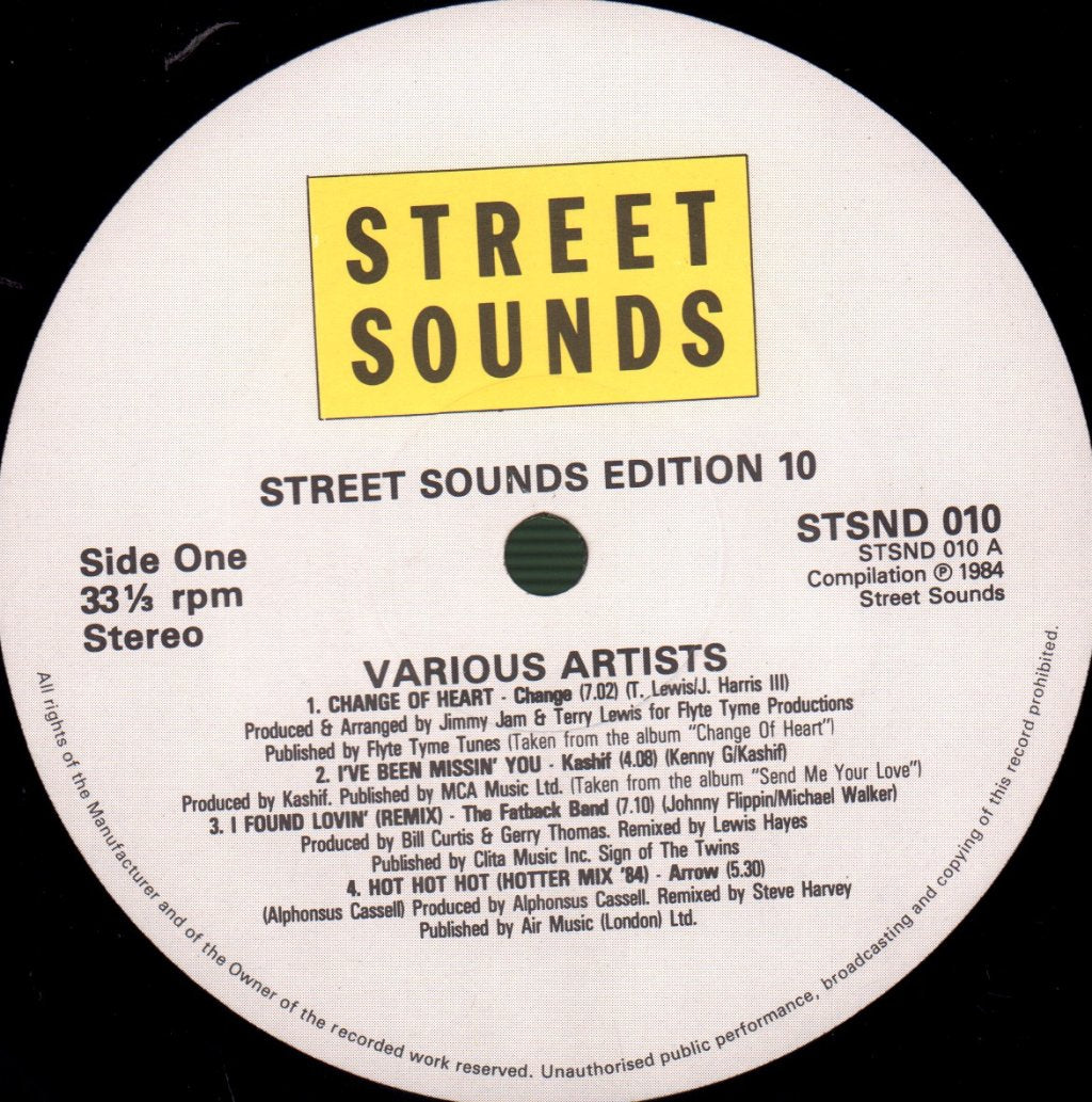 Various Artists - Street Sounds Edition 10 - Lp