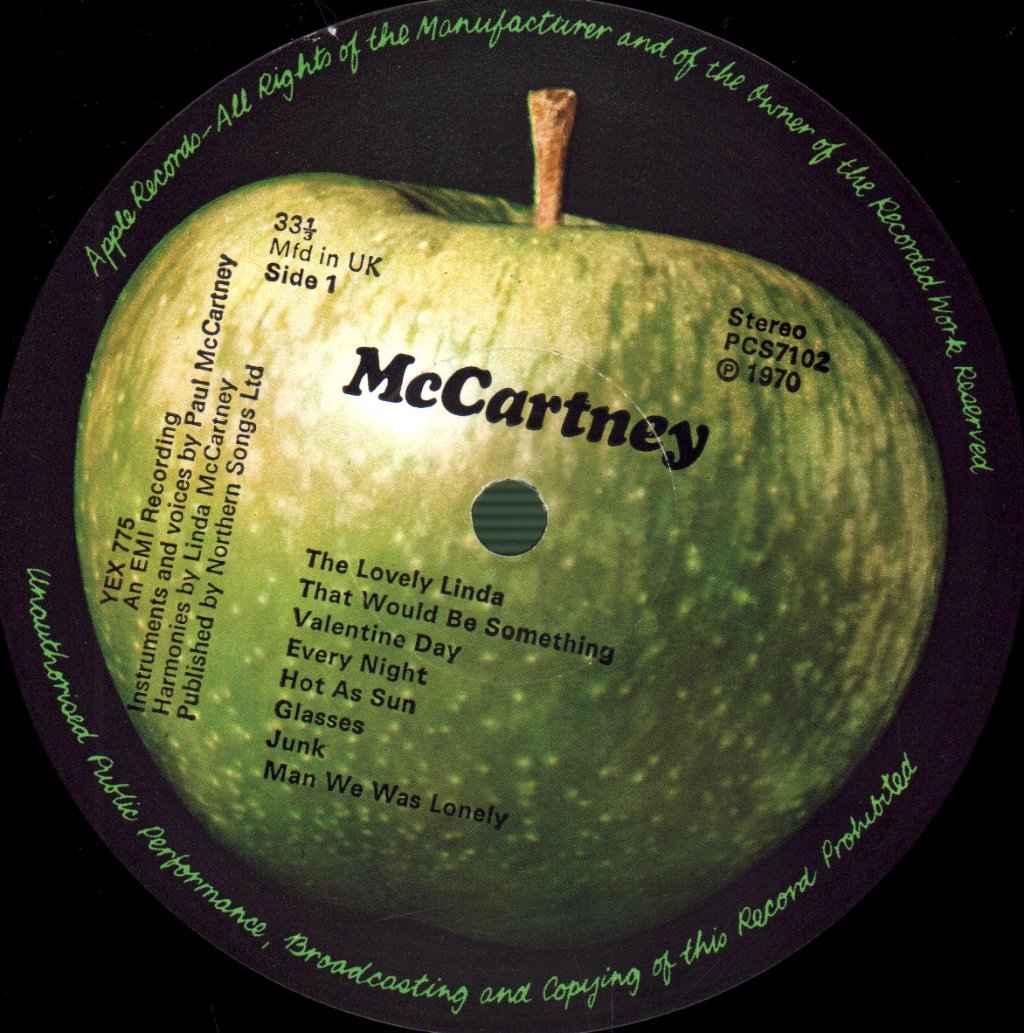 Paul McCartney - McCartney - Lp