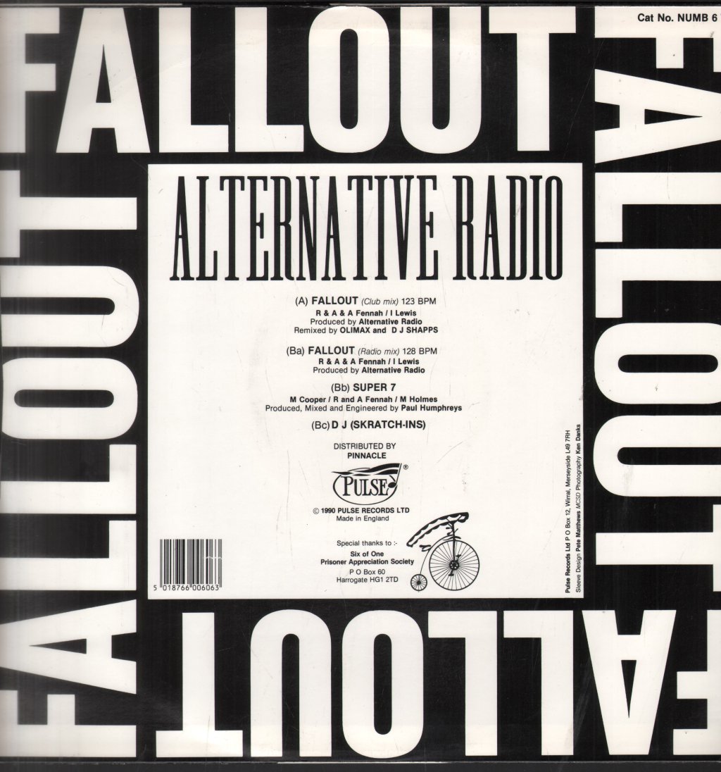 Alternative Radio - Fallout - 12 Inch