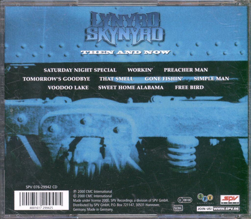 Lynyrd Skynyrd - Then And Now - Cd