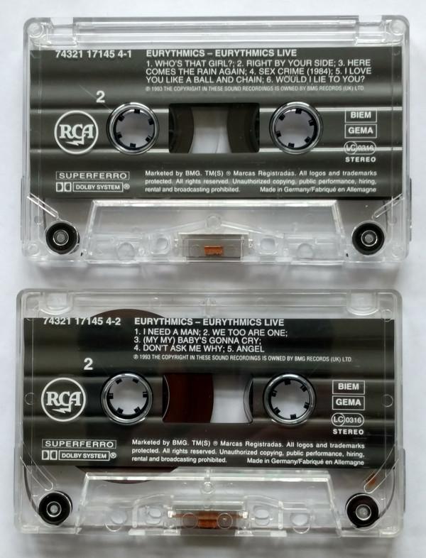 Eurythmics - Live 1983-1989 - Double Cassette