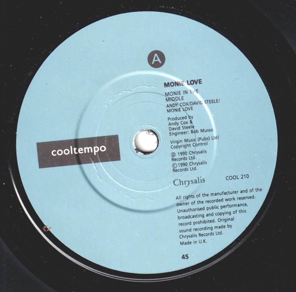 Monie Love - Monie In The Middle - 7 Inch