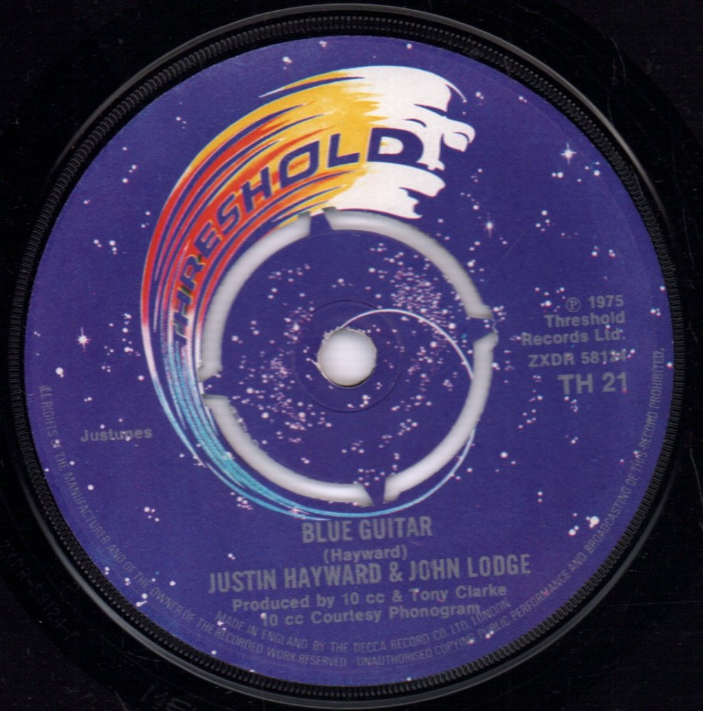 Justin Hayward And John Lodge - Blue Guitar - 7 Inch