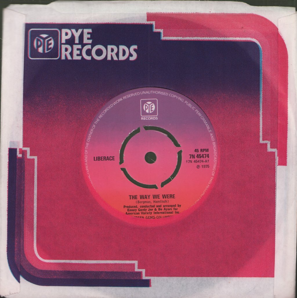 Liberace - Way We Were - 7 Inch