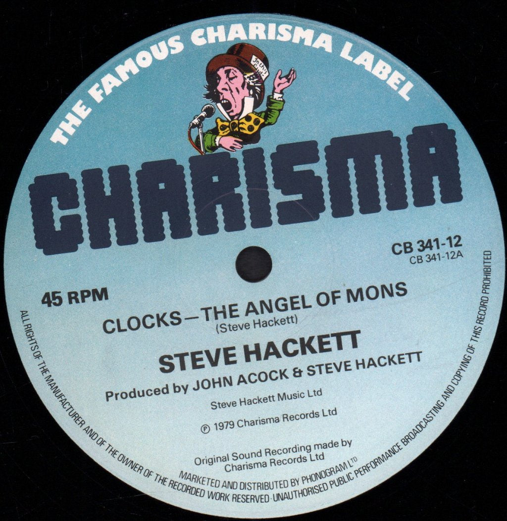 Steve Hackett - Clocks The Angel Of Mons - 12 Inch