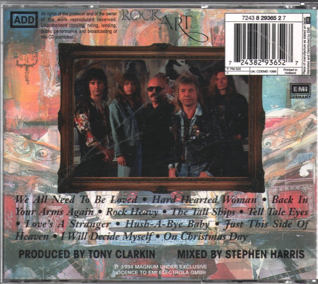 Magnum - Rock Art - Cd