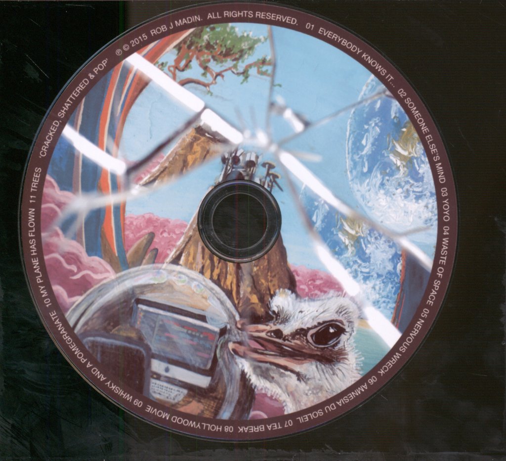 Rob J Madin - Cracked, Shattered & Pop - Cd