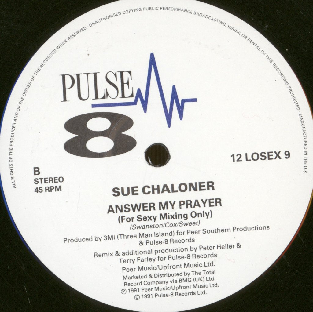 Sue Chaloner - Answer My Prayer - 12 Inch