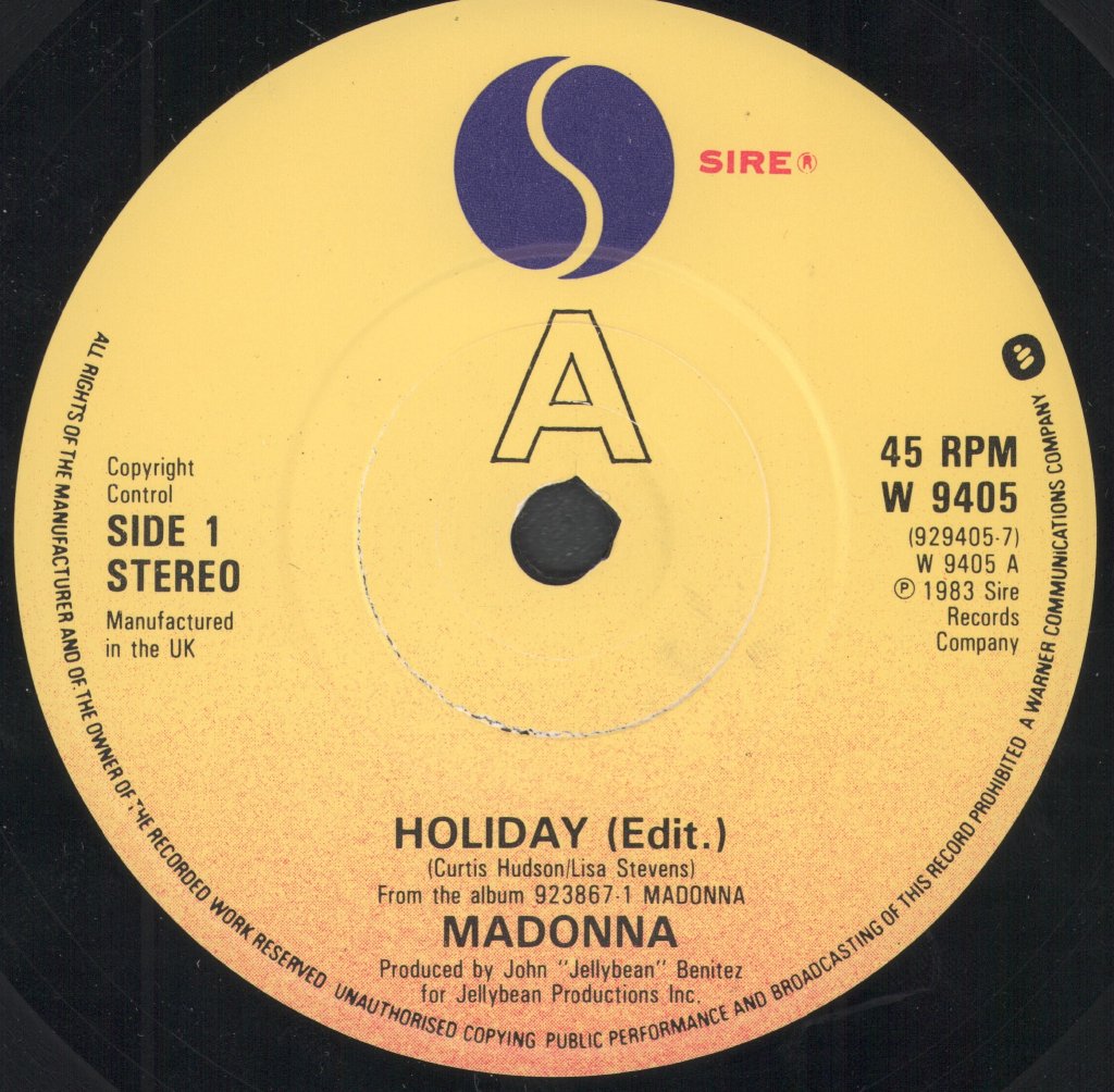 Madonna - Holiday - 7 Inch