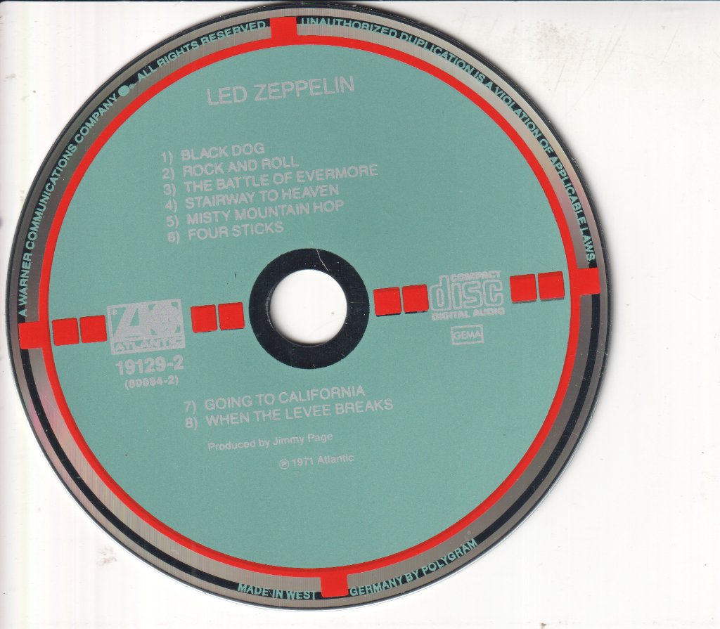 Led Zeppelin - Untitled - Cd
