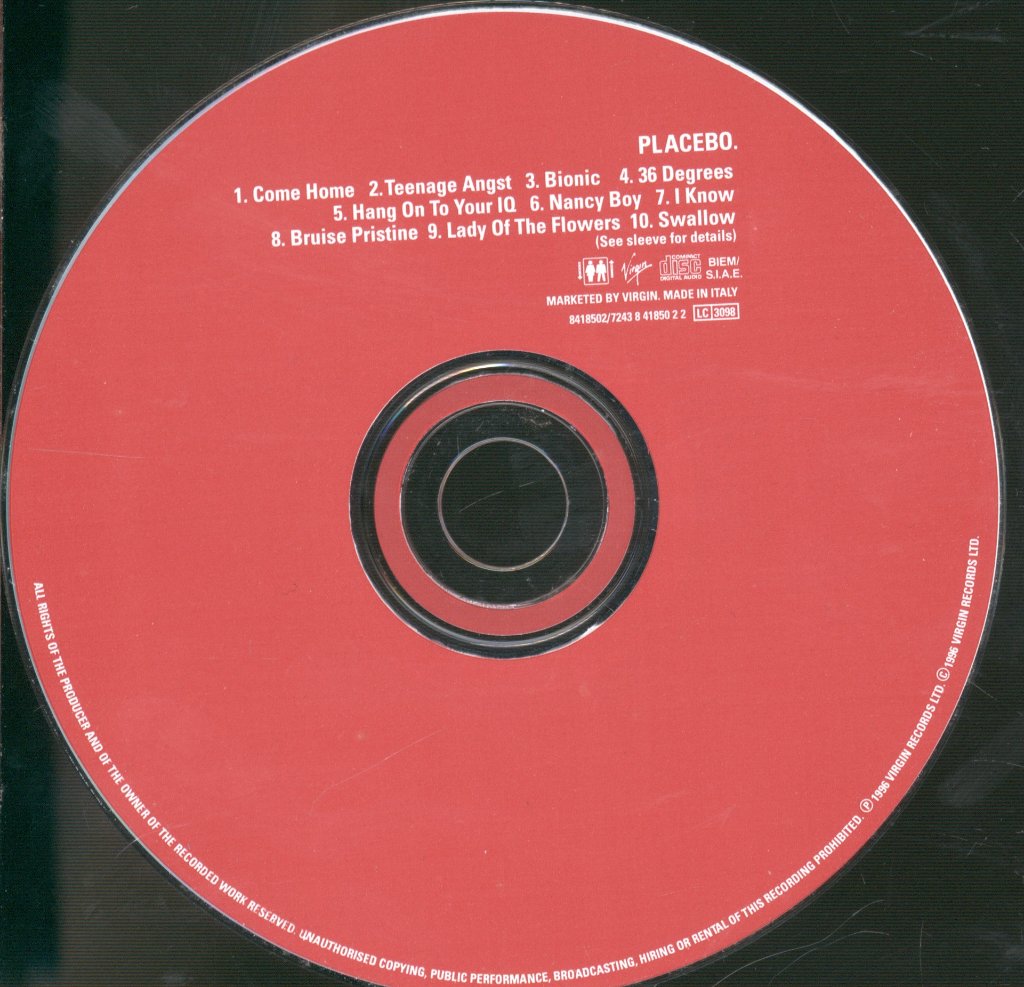 Placebo - Placebo - Cd