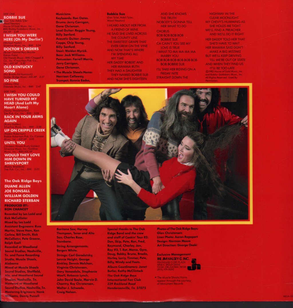 Oak Ridge Boys - Bobbie Sue - Lp