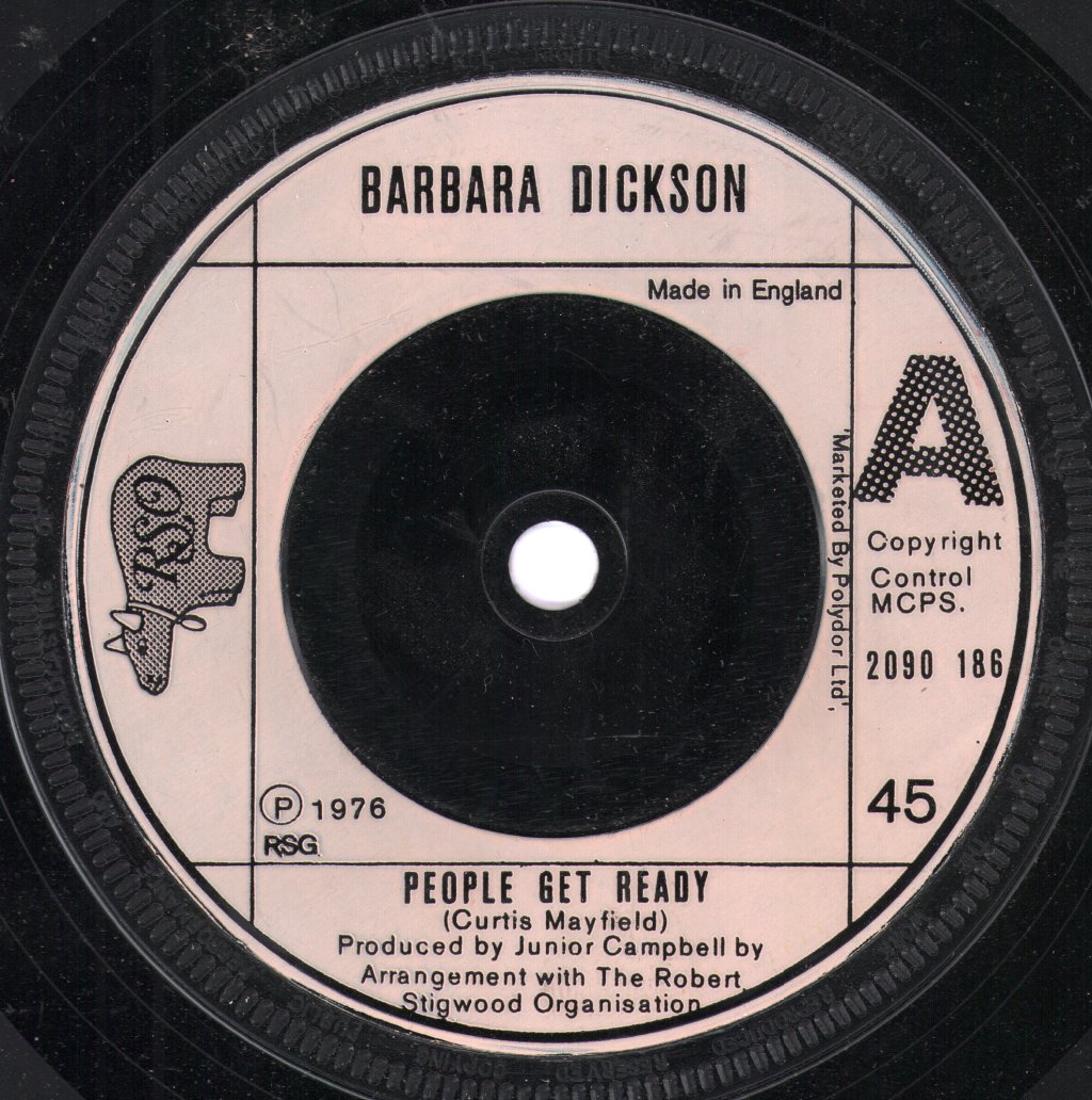 Barbara Dickson - People Get Ready - 7 Inch