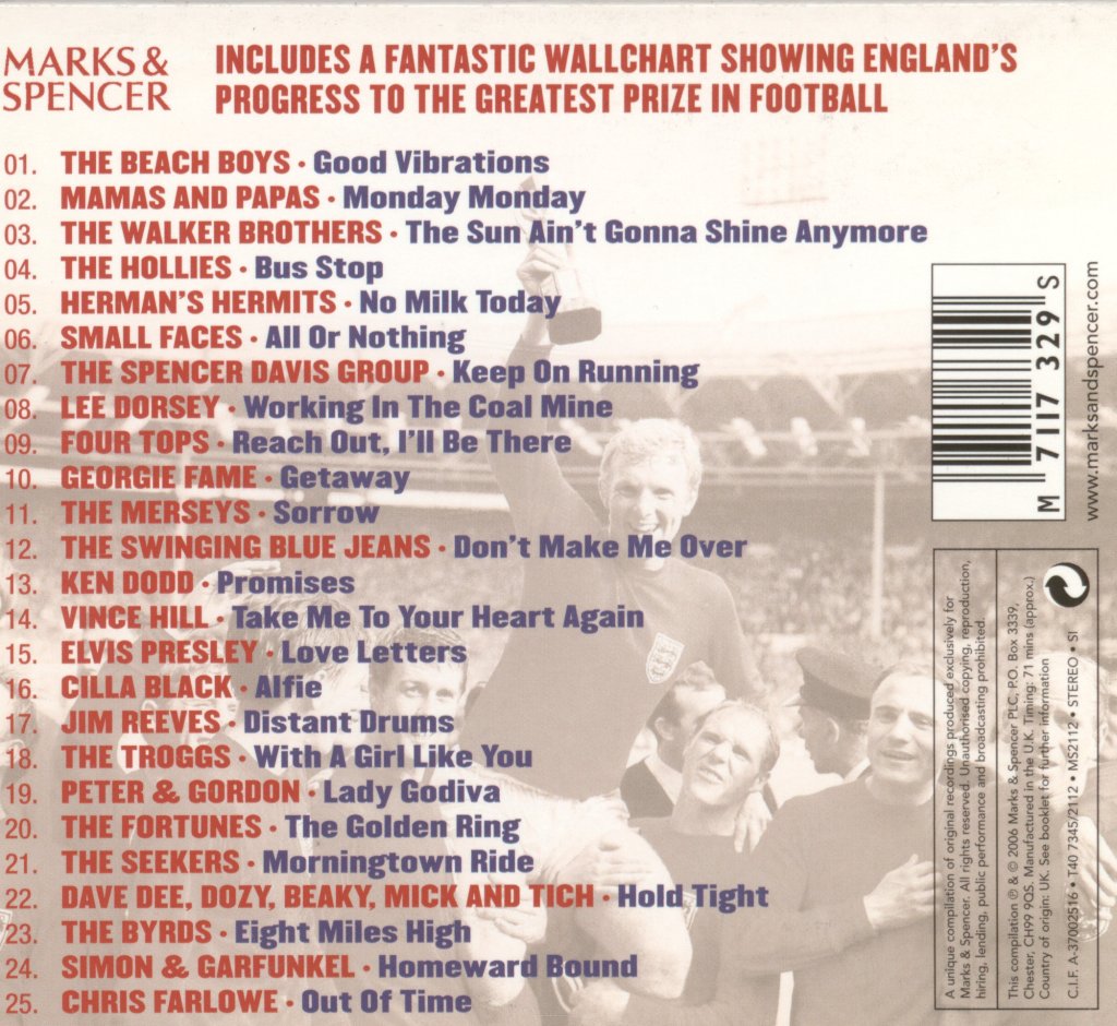 Various Artists - Musical Memories Of 1966 - Cd