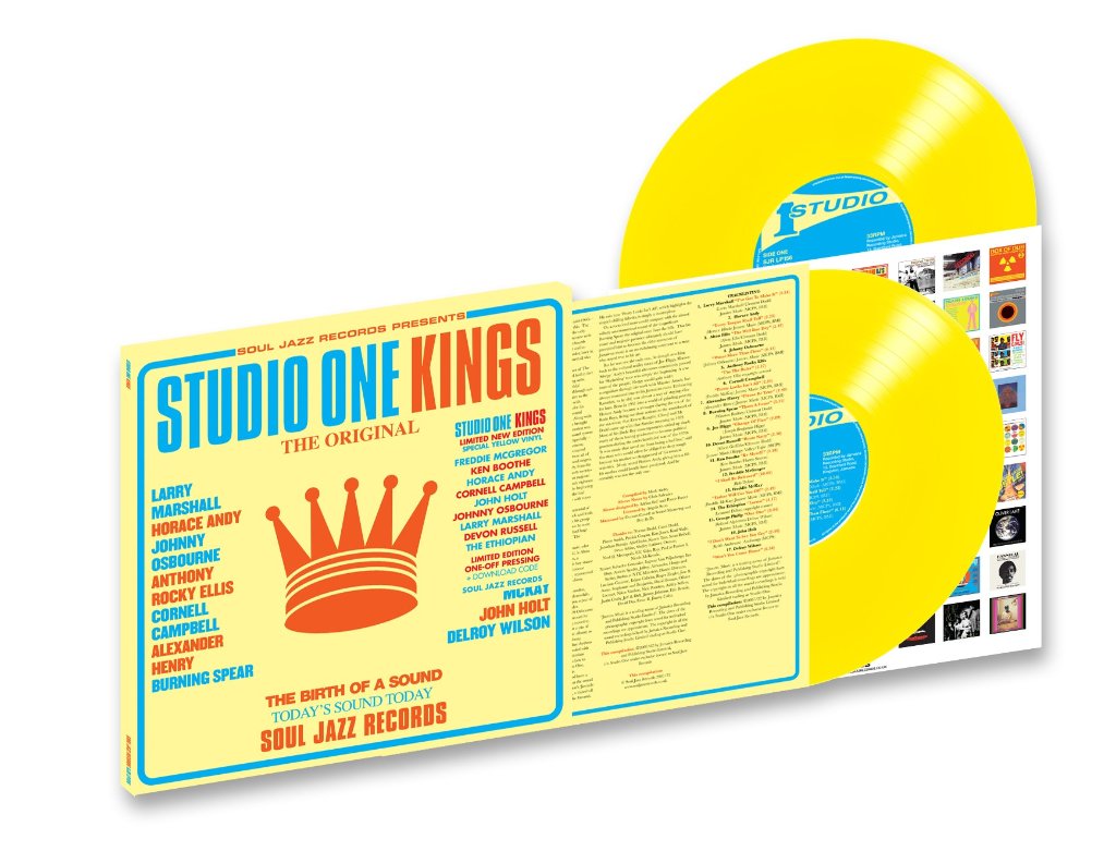 Soul Jazz Records Presents - Studio One Kings (Black Friday 2023) - Double Lp