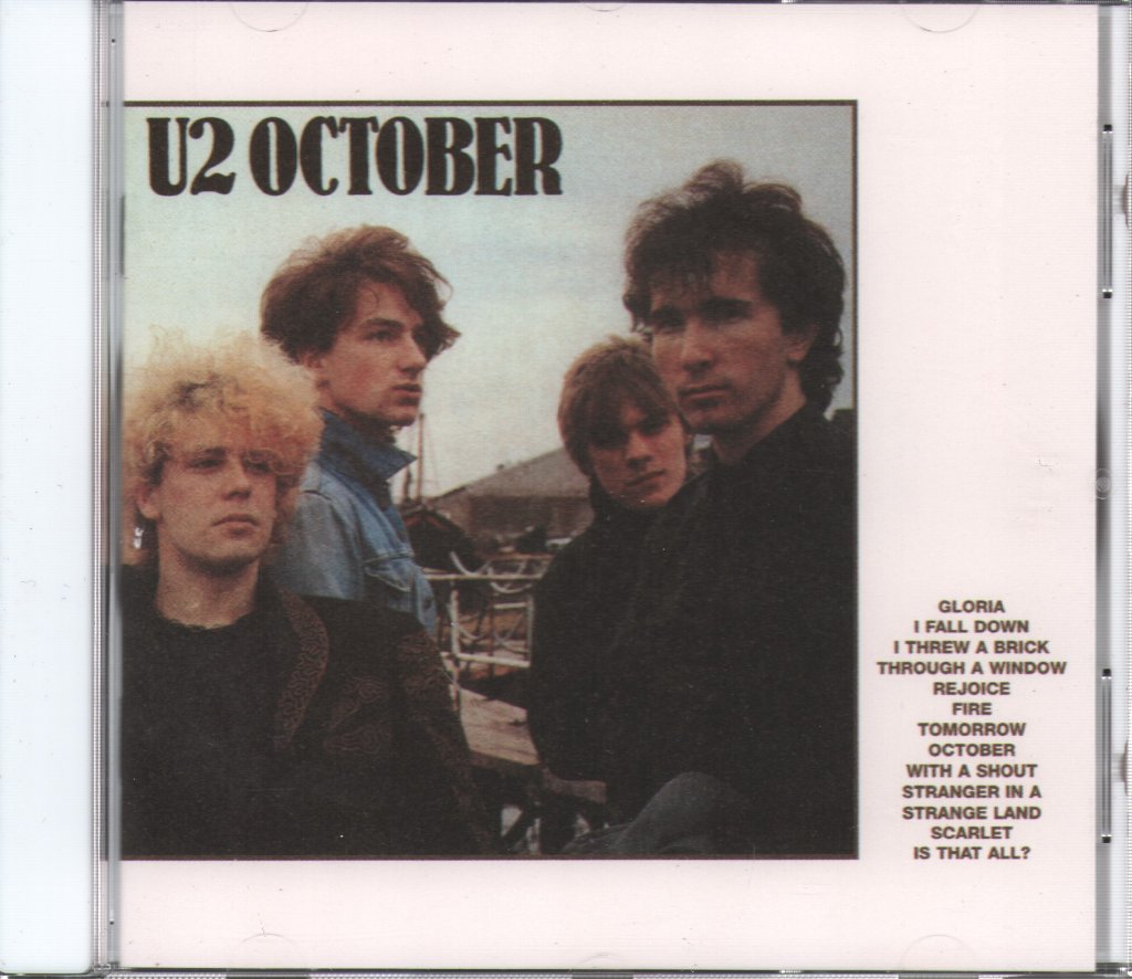 U2 - October - Cd