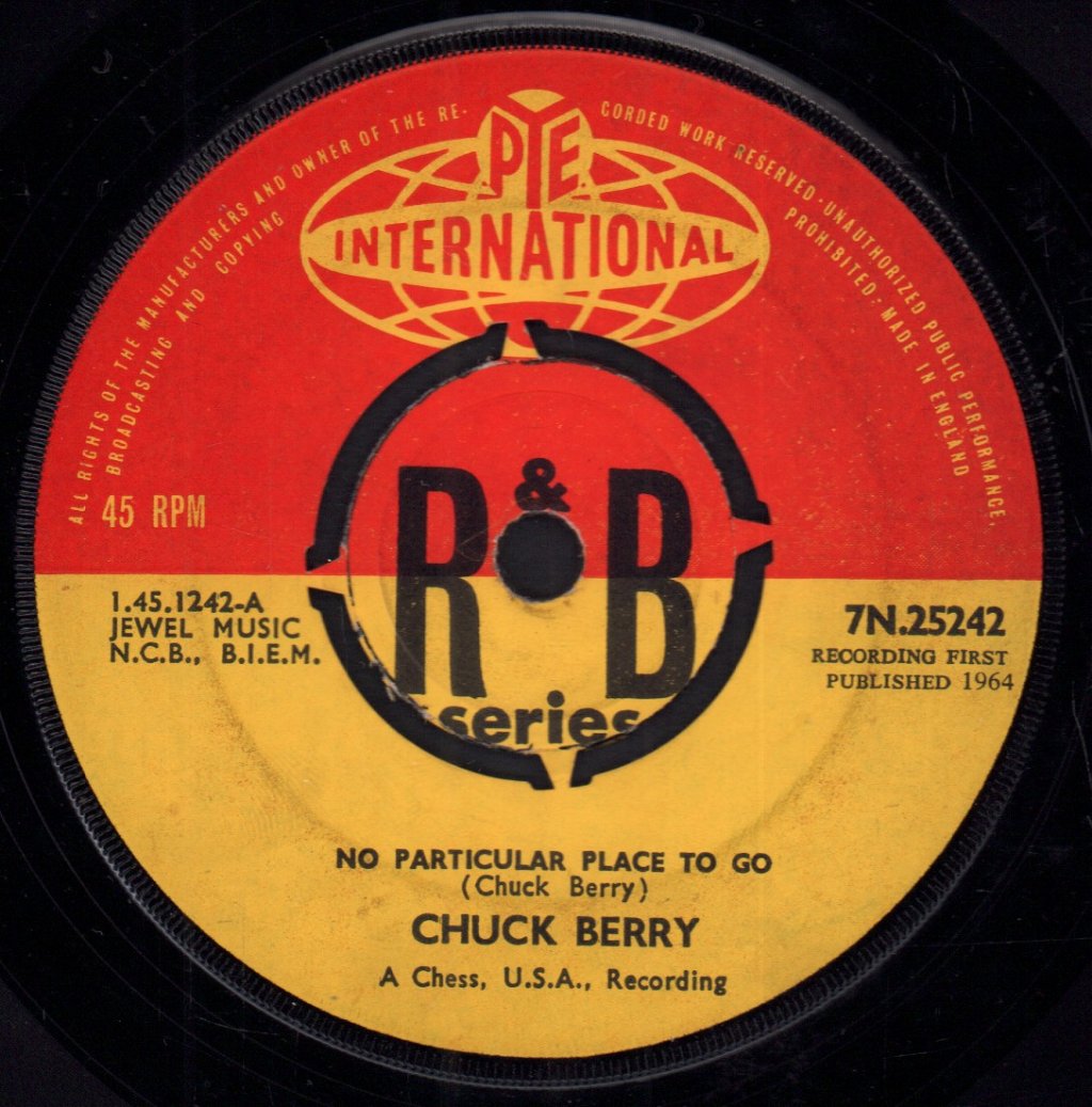 Chuck Berry - No Particular Place To Go - 7 Inch