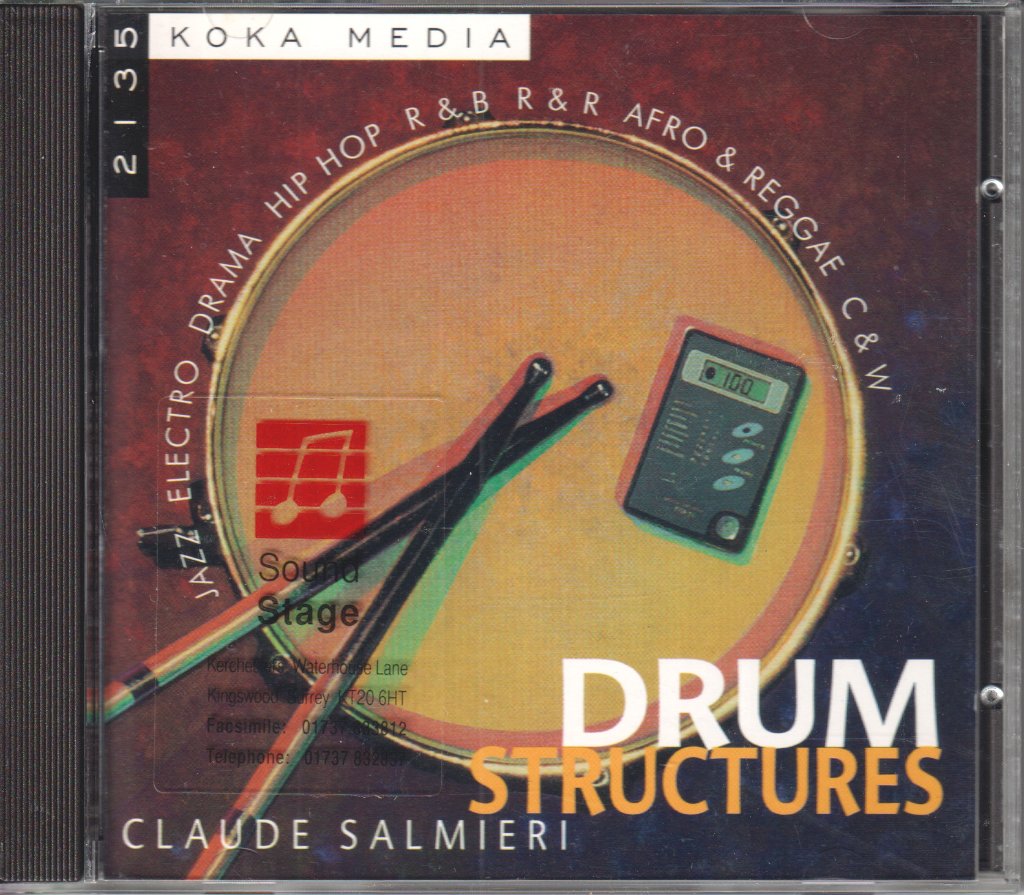 Claude Salmieri - Drum Structures - Cd