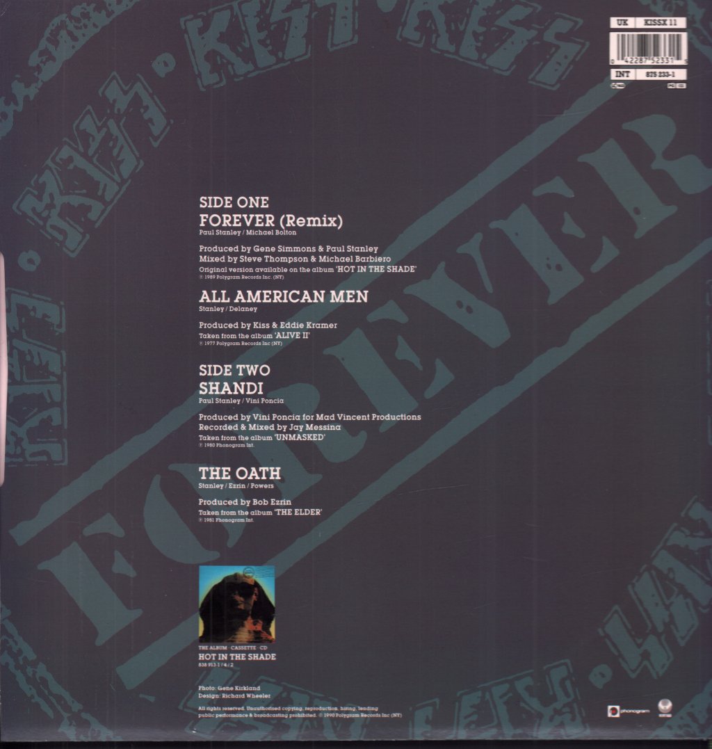 Kiss - Forever - 12 Inch