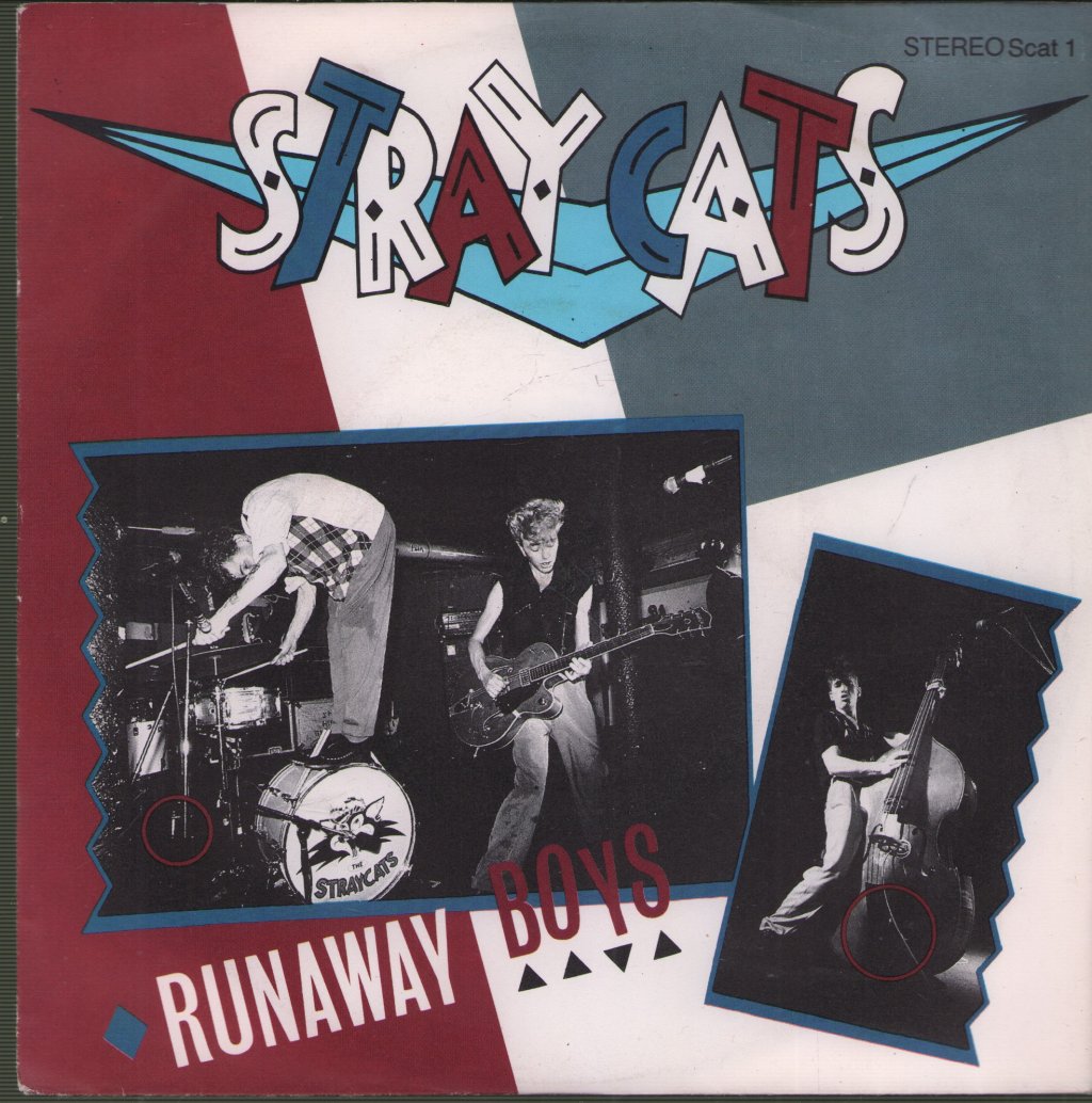 Stray Cats - Runaway Boys - 7 Inch