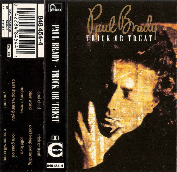 Paul Brady - Trick Or Treat - Cassette