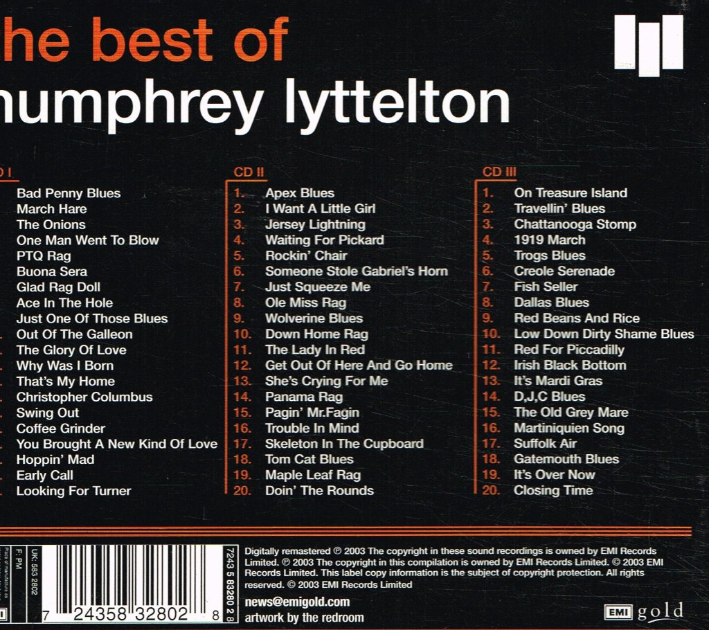 Humphrey Lyttelton - Best Of - Triple Cd