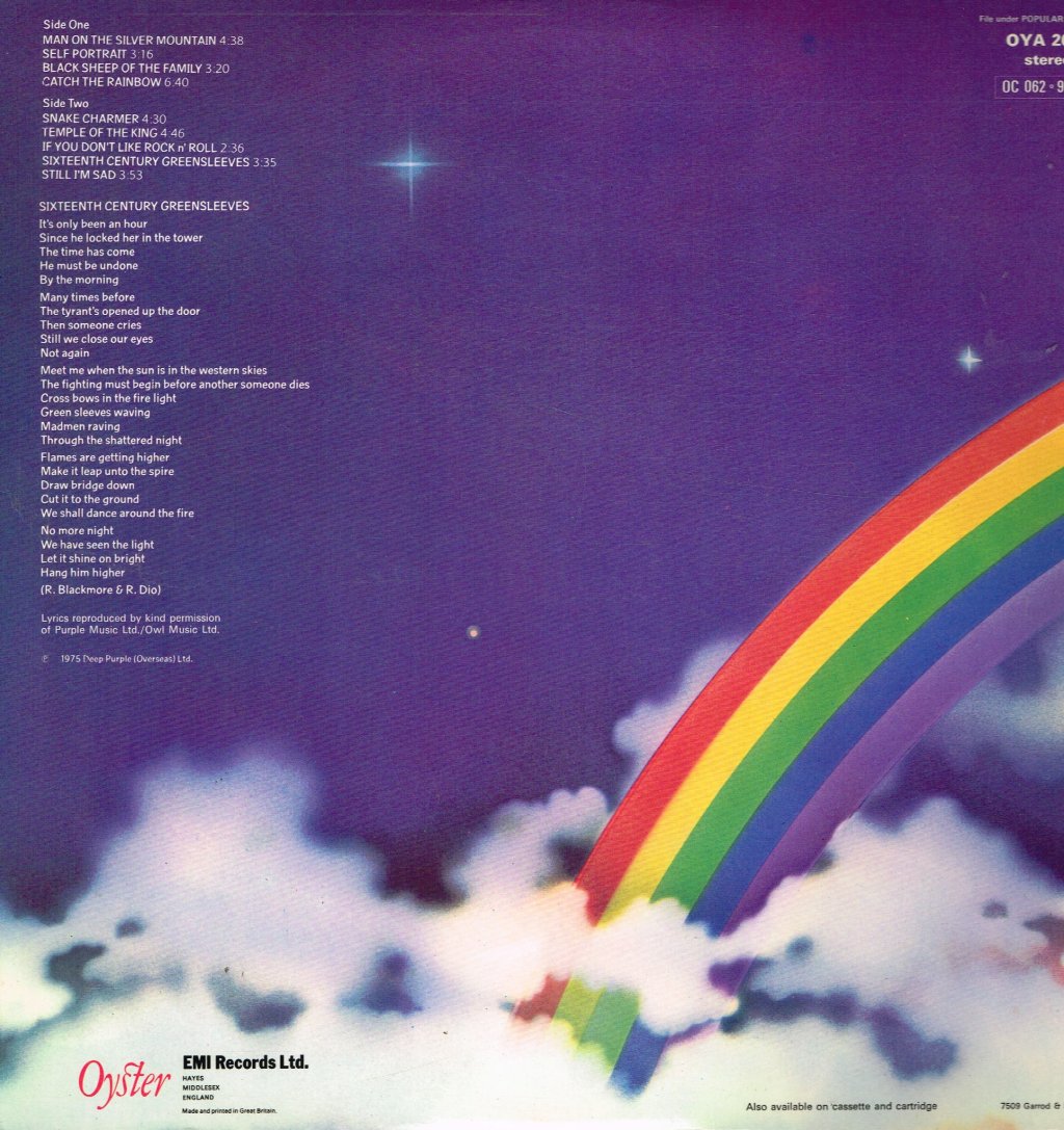 Rainbow - Ritchie Blackmore's Rainbow - Lp