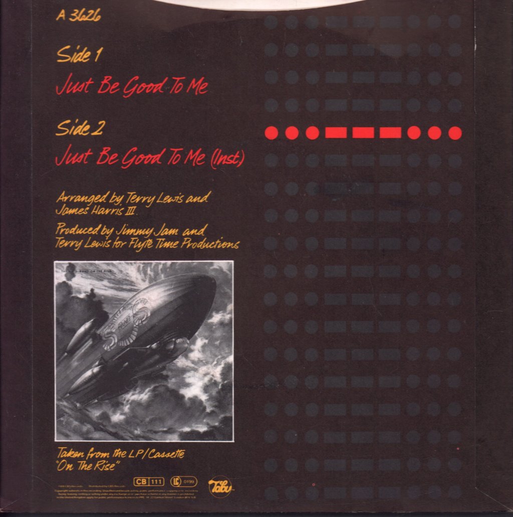S.O.S. Band - Just Be Good To Me - 7 Inch