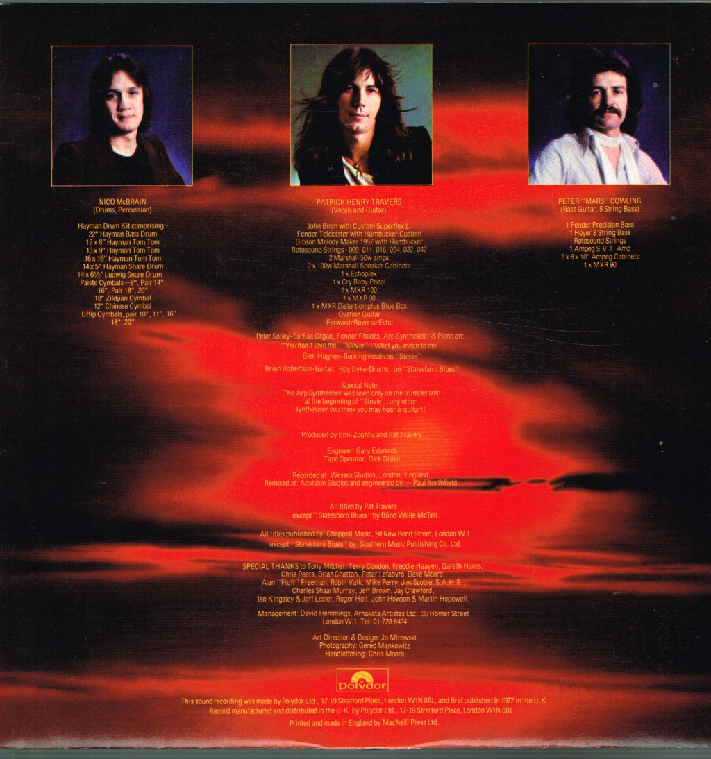 Pat Travers - Makin' Magic - Lp