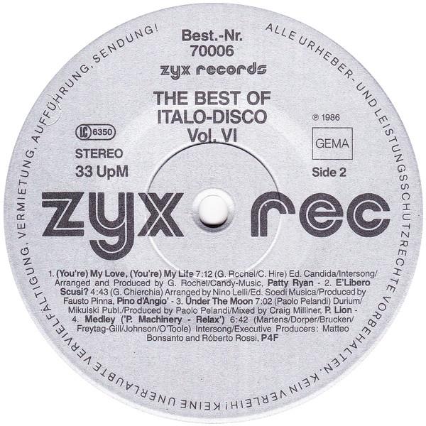 Various Artists - Best Of Italo-Disco Vol. 6 - Double Lp