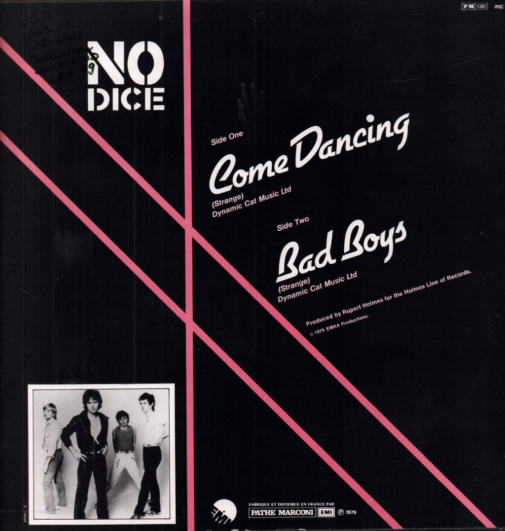 No Dice (Rock Group) - Come Dancing - 12 Inch