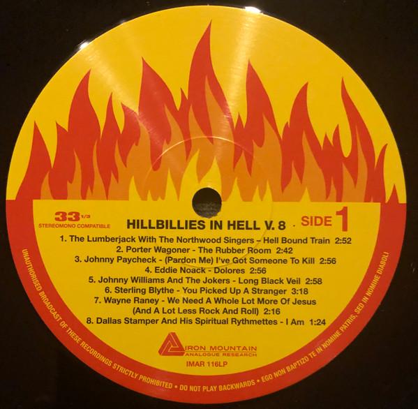 Various Artists - Hillbillies In Hell - Country Music's Tormented Testament (1952-1974) Volume 8 - Lp