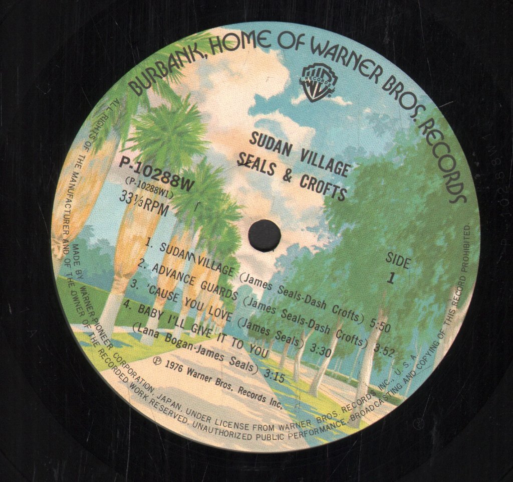 Seals And Crofts - Sudan Village - Lp