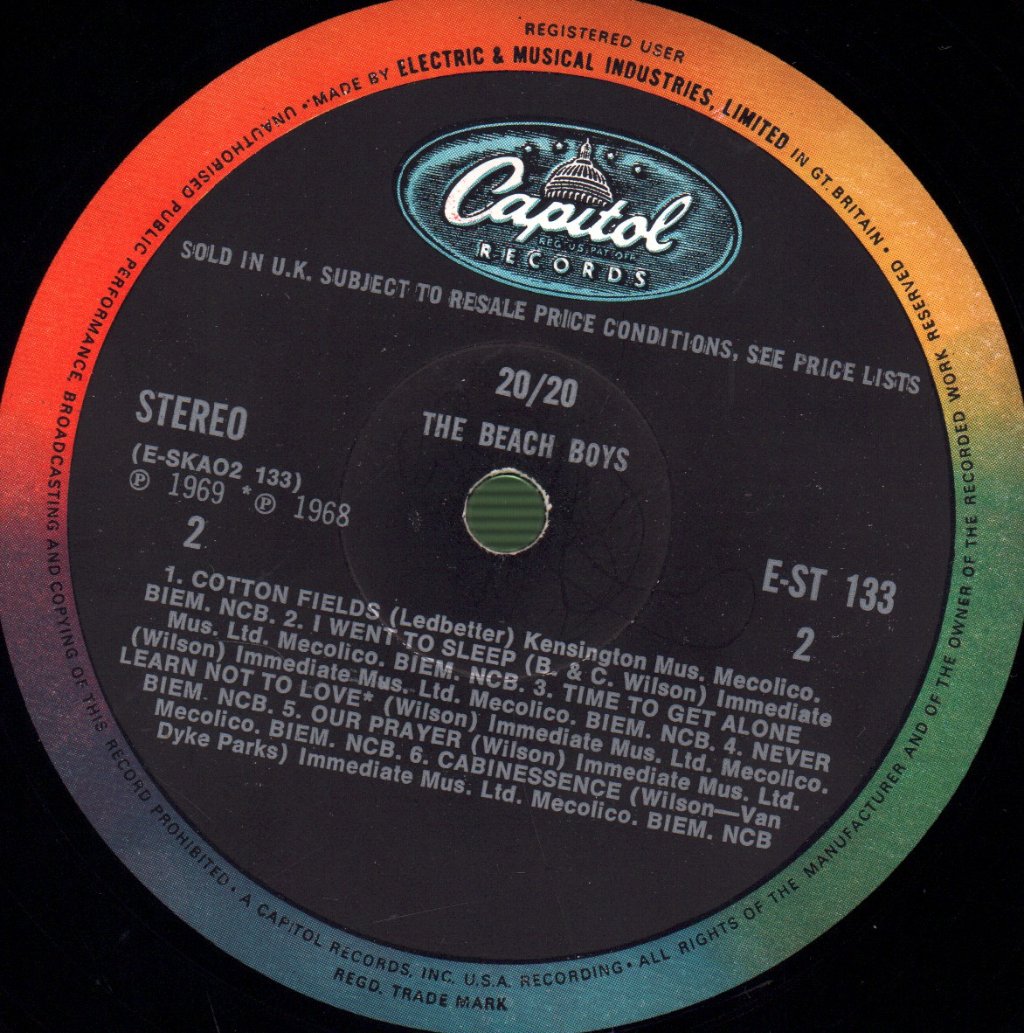 Beach Boys - 20/20 - Lp