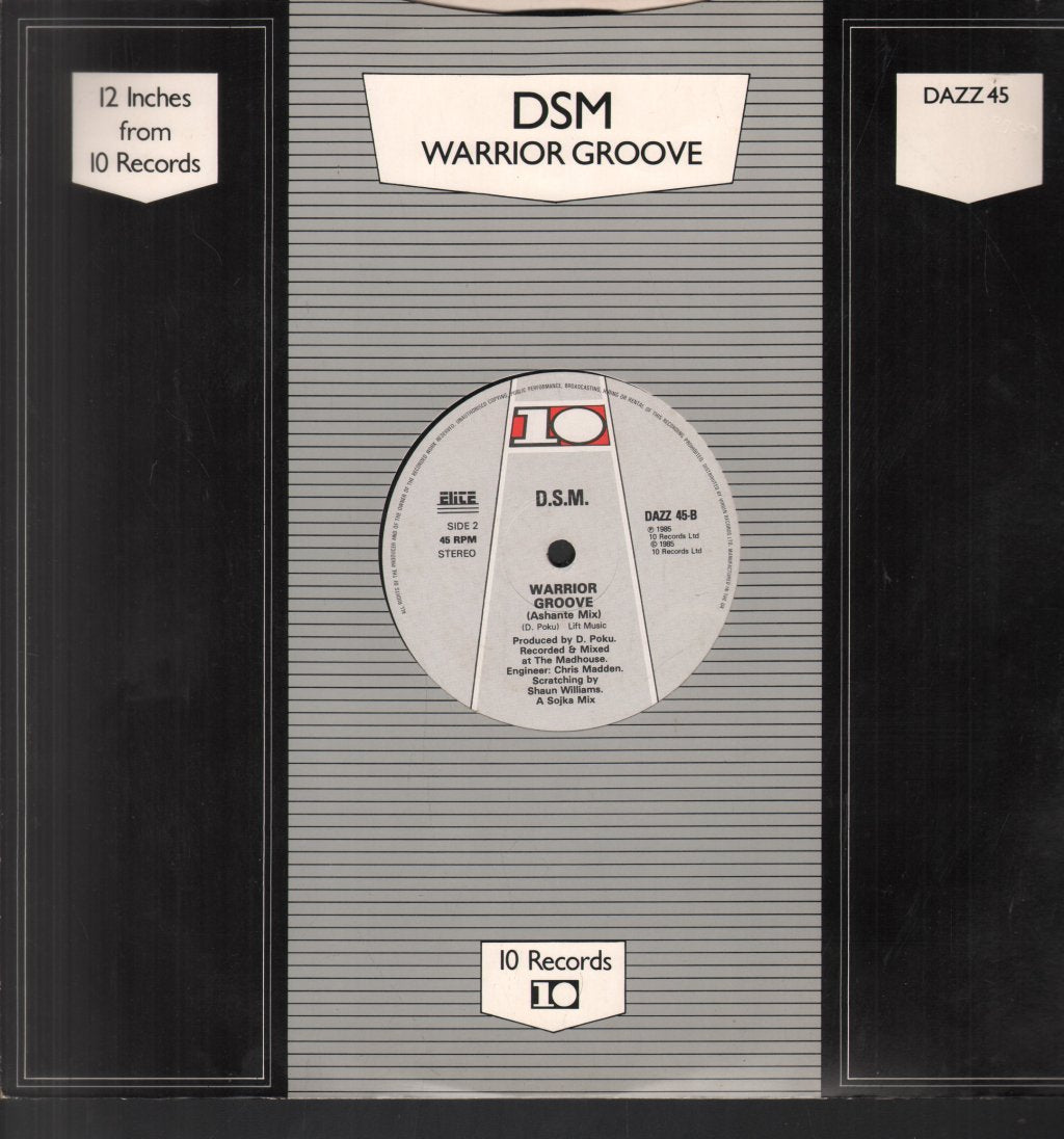 Dsm - Warrior Groove - 12 Inch