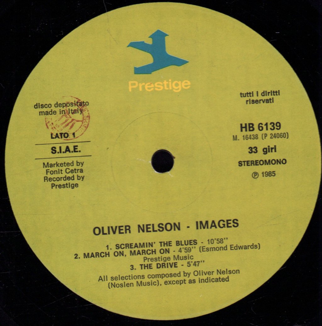 Oliver Nelson - Images - Double Lp